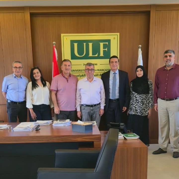 استقبل رئيس الجامعة اللبنانية الفرنسية معالي الدكتور ميشال نجار مدير عام التعليم العالي الدكتور مازن الخطيب — صورة 1